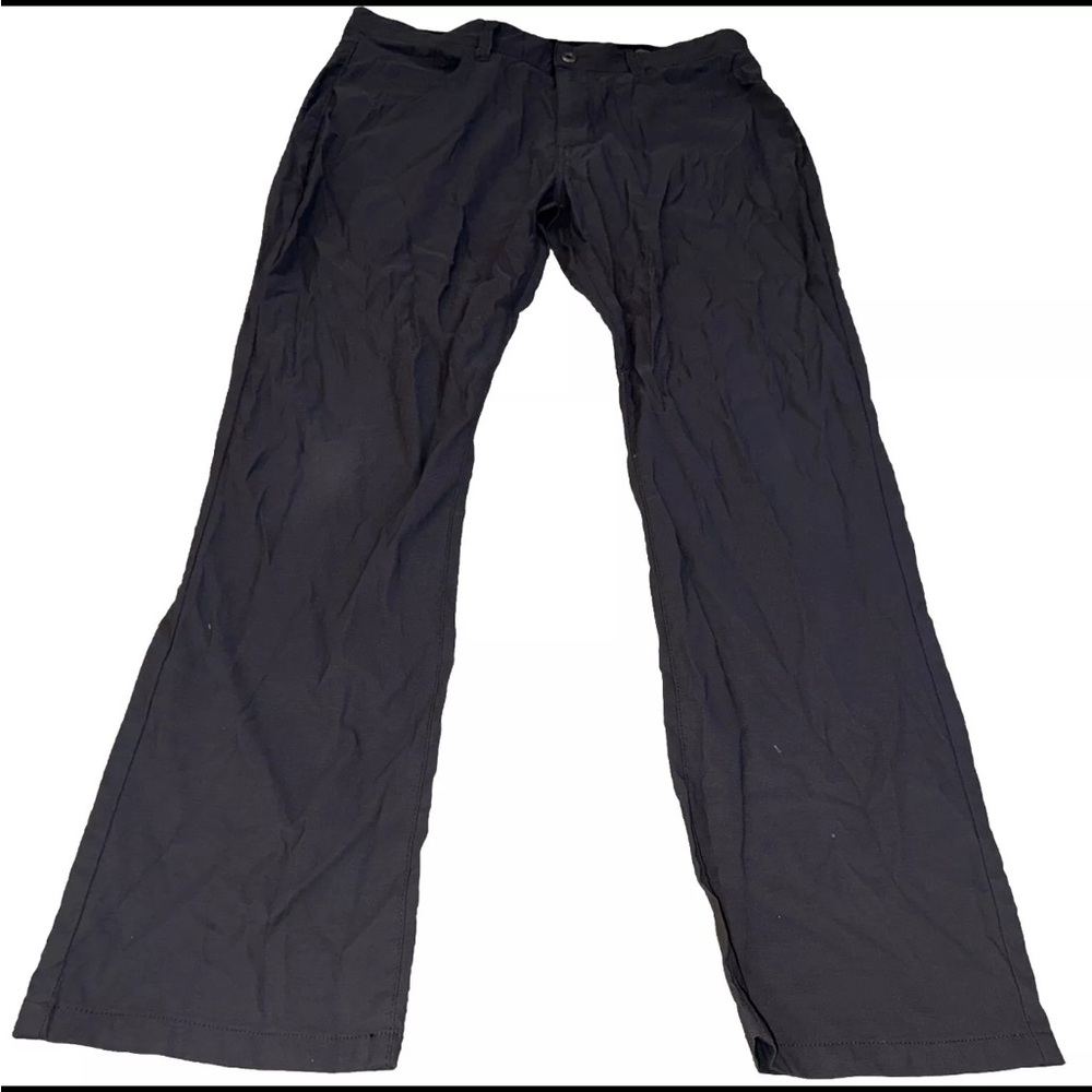 Eddie Bauer Commuter Pants Mens 38x32 Gray Nylon Stretch Outdoors Hiking